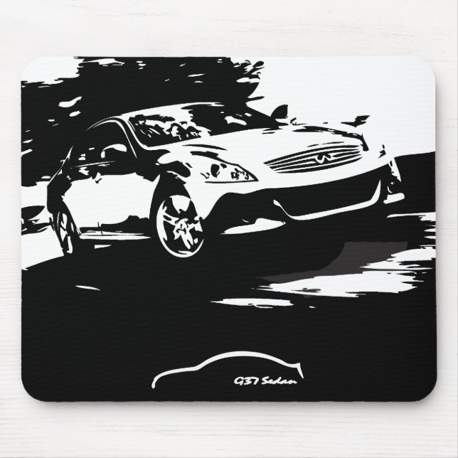Tapis de souris de berline d'Infiniti G37 (Devant)