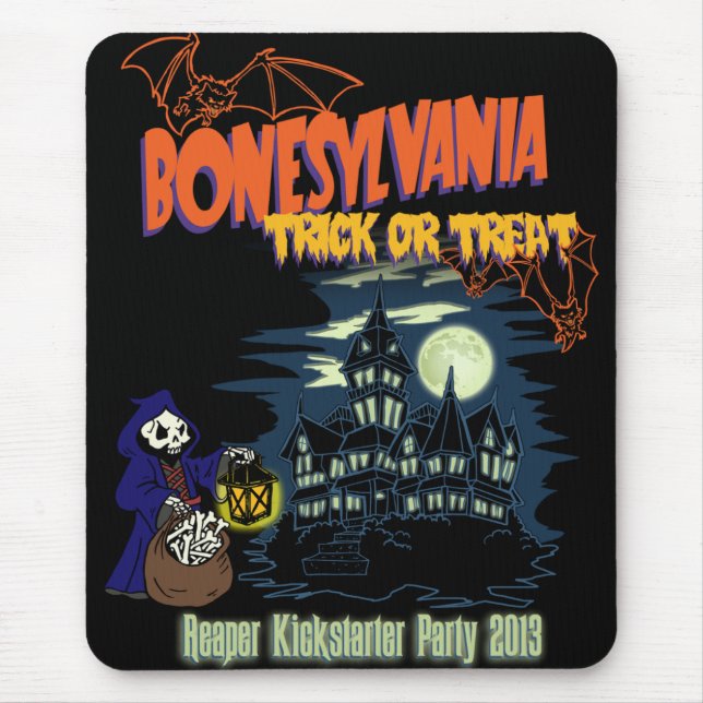 Tapis de souris de Bonesylvania (Devant)