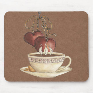 tapis de souris de café