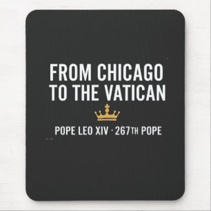 Tapis De Souris De Chicago Au Pape Vatican Leo 267e