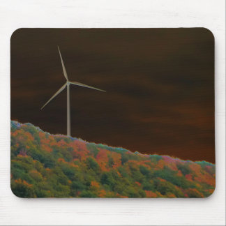 Tapis de souris de chute d'éolienne d'énergie alte