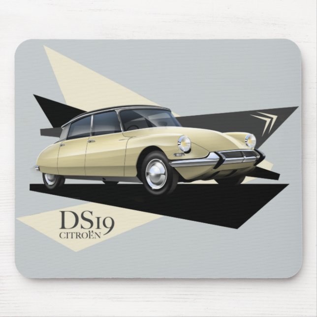 Tapis de souris de Citroen DS19 (Devant)