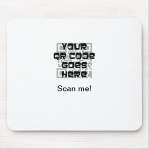 Tapis de souris de code de QR