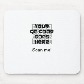 Tapis de souris de code de QR
