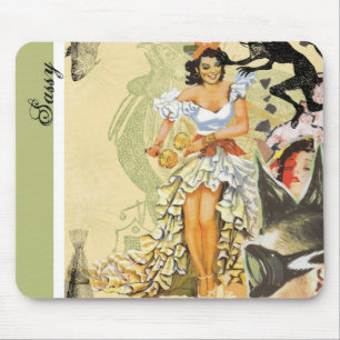 Tapis de souris de collage