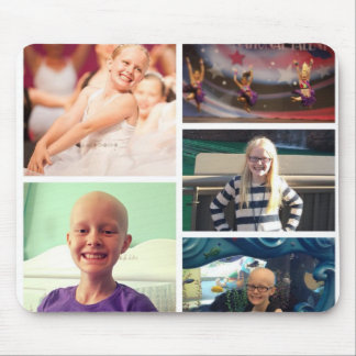 Tapis de souris de collage de photo