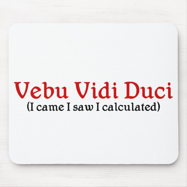 Tapis de souris de comptable (Devant)