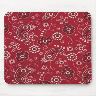 Tapis de souris de conception de Bandana de