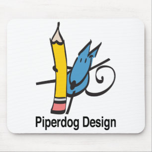 Tapis de souris de conception de Piperdog
