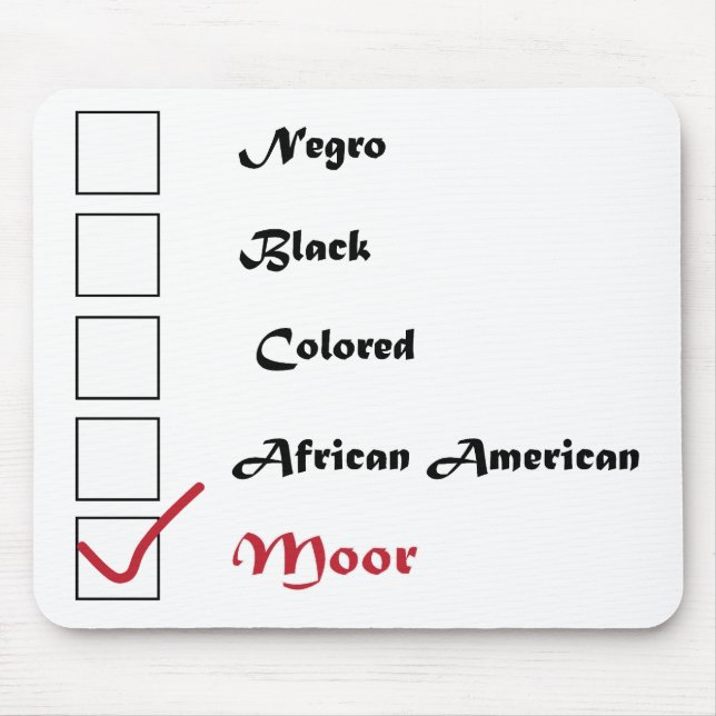 Tapis de souris de contrôle de statut (Devant)