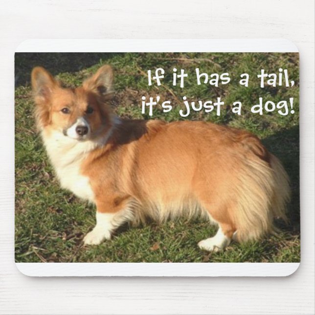 Tapis de souris de corgi (Devant)