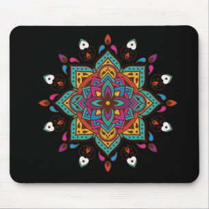 Tapis De Souris de couleur "Mandala"