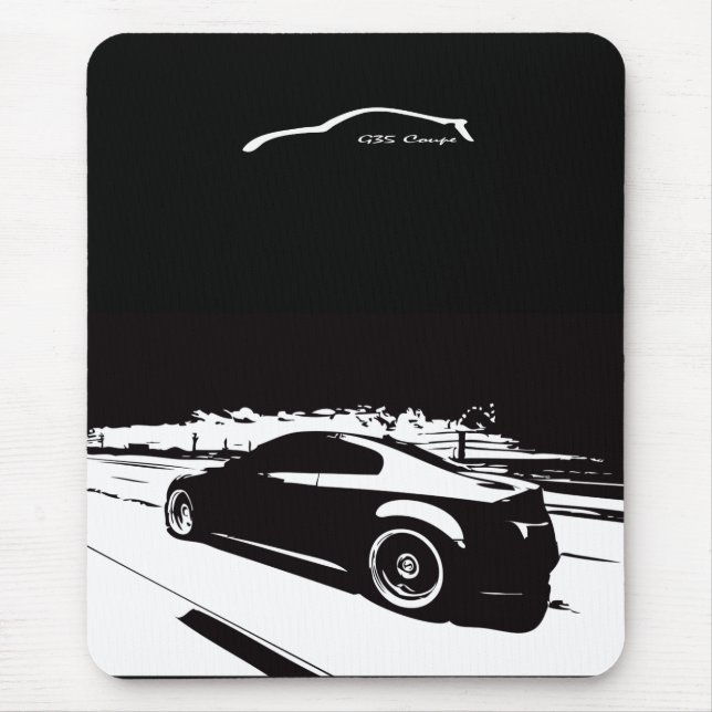 Tapis de souris de coupé d'Infiniti G35 (Devant)