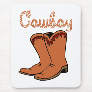 Tapis de souris de cowboy