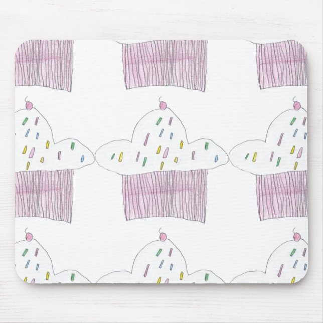 Tapis de souris de Cupcakey (Devant)