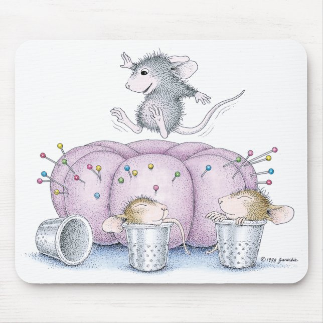 Tapis de souris de Designs® de Maison-Souris (Devant)