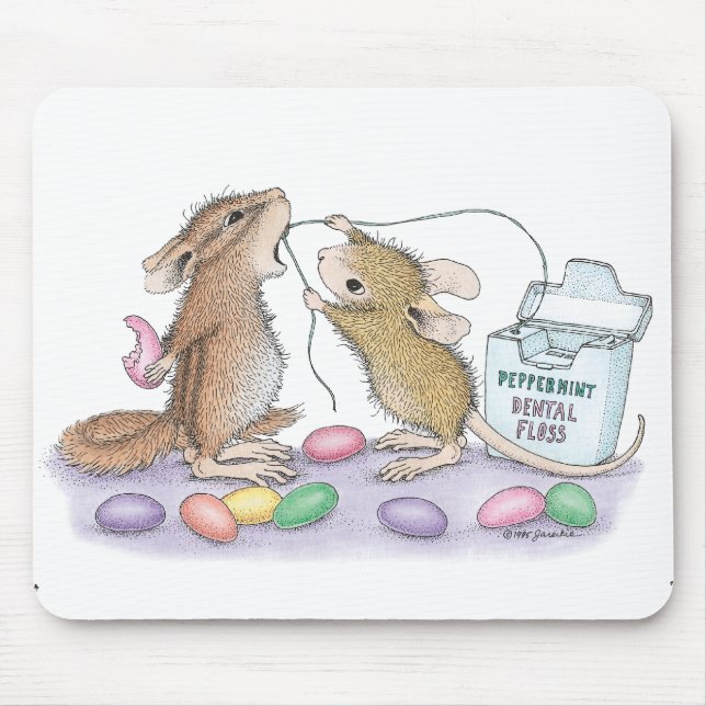 Tapis de souris de Designs® de Maison-Souris (Devant)