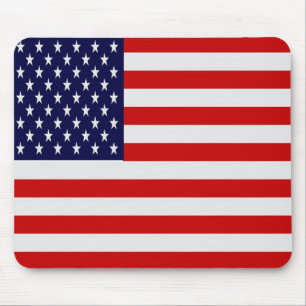 Tapis de souris de drapeau américain