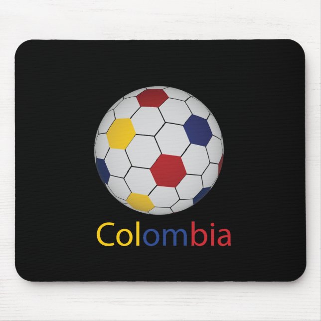Tapis de souris de football Colombie (Devant)