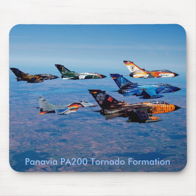 Tapis de souris de formation de tornade de Panavia (Devant)