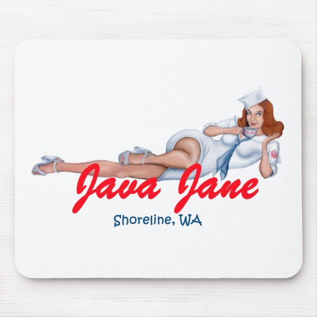 Tapis de souris de Java Jane (Devant)