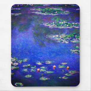 Tapis De Souris De jolies nénuphars vintage par Claude Monet