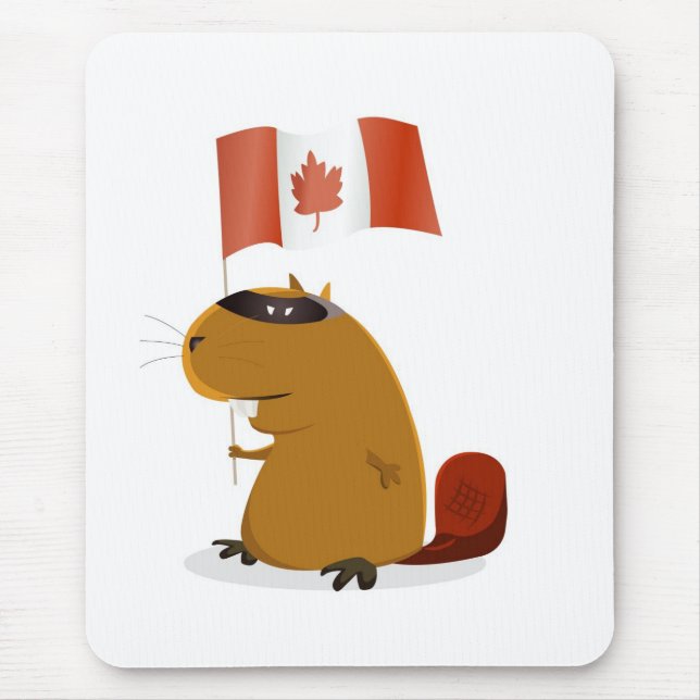 Tapis de souris de jour du Canada (Devant)
