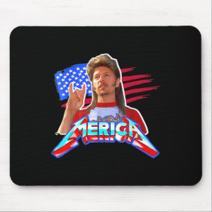 Tapis De Souris De Juillet Merica Drôle Avec Le Nom Vintage Joe Lo