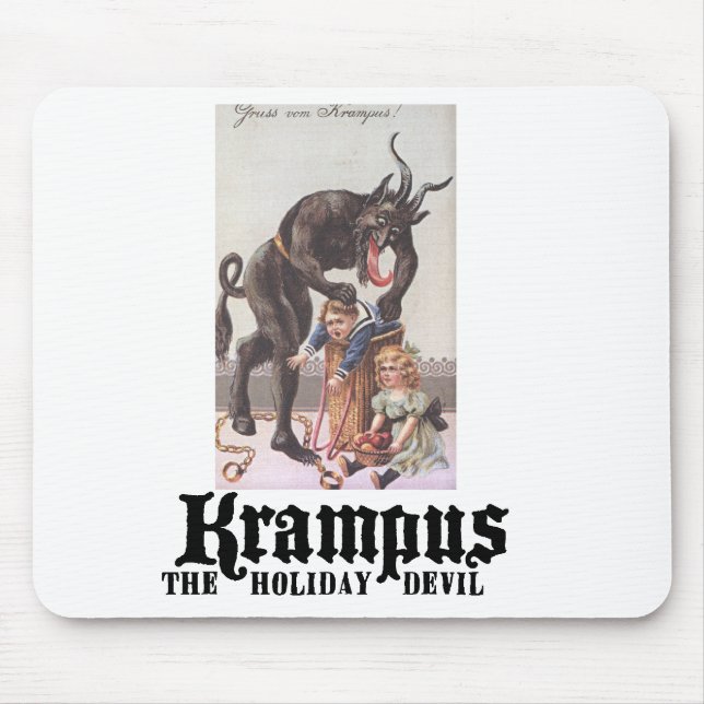 Tapis de souris de Krampus (Devant)