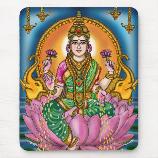 Tapis de souris de la déesse Lakshmi