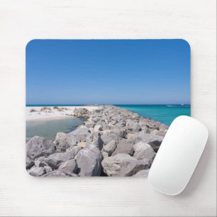 Tapis de souris de la jetée du milieu de Shell Isl