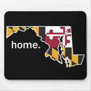 Tapis de souris de l'État d'origine du Maryland