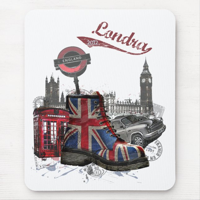 Tapis de souris de Londres (Devant)