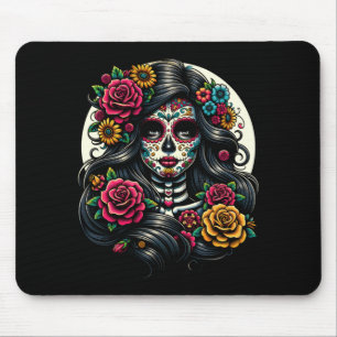 Tapis De Souris De Los Muertos La Catrina Jour Du Gouvernement