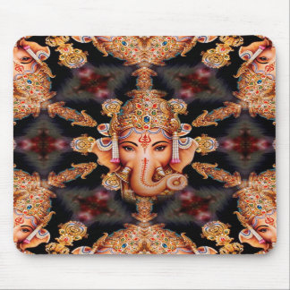 Tapis de souris de mandala de Ganesh