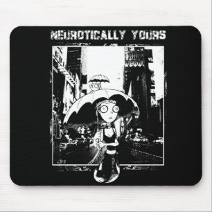 Tapis De Souris De manière névrotique vôtre art comique Mousepa