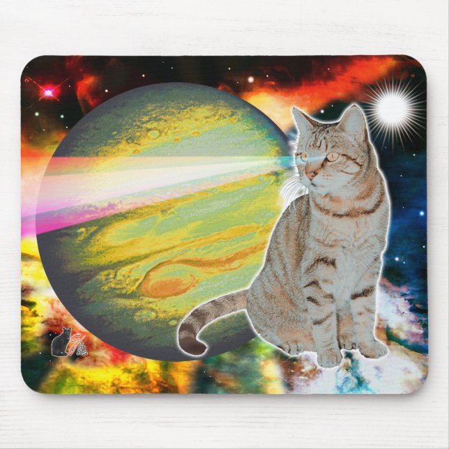 Tapis de souris de Mossbody de Laser-Chat (Devant)