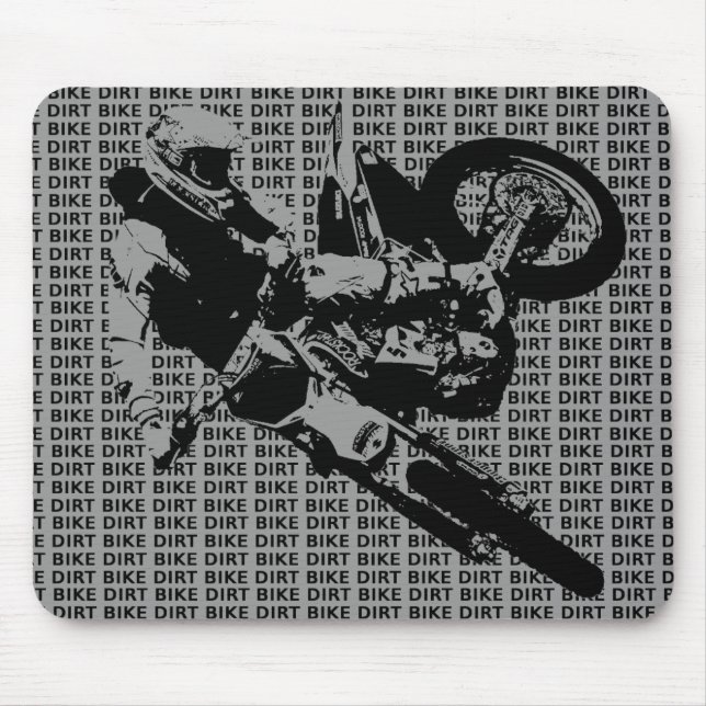 Tapis de souris de Mousepad de motocross de vélo (Devant)