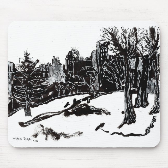 Tapis de souris de New York City (Devant)