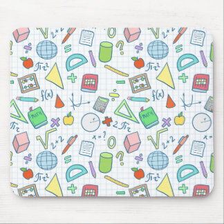 Tapis De Souris De nouveau à l'école : mousepad de maths
