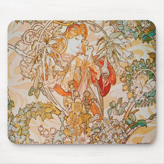 Tapis de souris de Nouveau d'art (Devant)