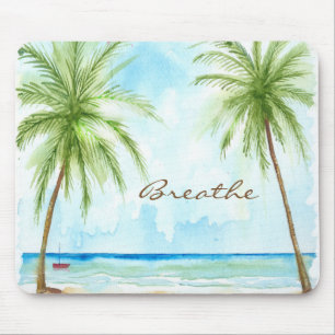 Tapis de souris de palmier