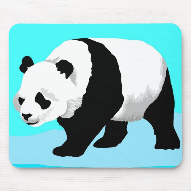 Tapis de souris de panda (Devant)