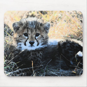 Tapis de souris de petit animal de guépard