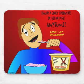 Tapis de souris de pudding de lard