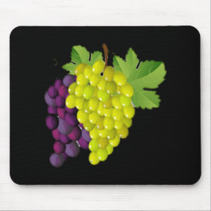 Tapis de souris de raisin