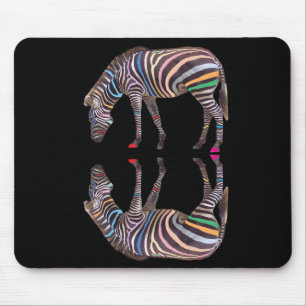 Tapis de souris de réflexion Zebra