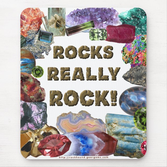Tapis De Souris De roches roche vraiment (Devant)