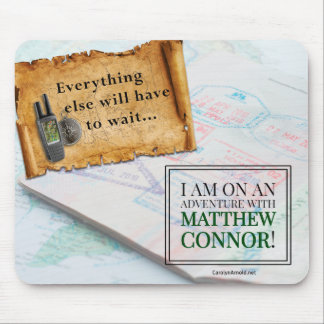 Tapis de souris de série d'aventure de Matthew