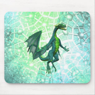 Tapis de souris de souffle de dragons